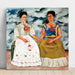 Riproduzione del dipinto Les Deux Fridas - Frida Kahlo