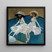 Le Due Sorelle - Francisco Javier Gos — quadro incorniciato alla parete