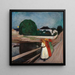 Le Ragazze sul Ponte - Edvard Munch — quadro incorniciato alla parete