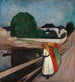 Le Ragazze sul Ponte - Edvard Munch — vista dell’opera