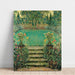 Riproduzione del dipinto Le Scale del Giardino, Gerberoy - Henri Le Sidaner
