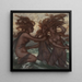 Le Phorcydes - Elihu Vedder — quadro incorniciato alla parete