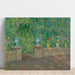 Riproduzione del dipinto I vasi di maiolica - Henri Le Sidaner