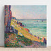 Riproduzione del dipinto Les Rochers à Agay - Maximilien Luce