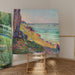 Riproduzione del dipinto Les Rochers à Agay - Maximilien Luce