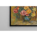Riproduzione del dipinto Le Rose con Tenda Blu - Pierre-Auguste Renoir
