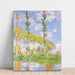 Riproduzione del dipinto Gli Alberi, Estate - Claude Monet