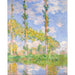 Riproduzione del dipinto Gli Alberi, Estate - Claude Monet