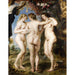 Riproduzione del dipinto Le Tre Grazie - Peter Paul Rubens