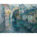 Riproduzione del dipinto Le Vecchie Case, Quimperlé - Henri Le Sidaner