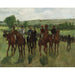 Riproduzione del dipinto I cavalieri - Edgar Degas