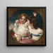 I bambini Calmady - Sir Thomas Lawrence — quadro incorniciato alla parete