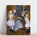 Riproduzione del dipinto Le ragazze di Catullo Mendès - Pierre-Auguste Renoir
