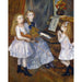 Riproduzione del dipinto Le ragazze di Catullo Mendès - Pierre-Auguste Renoir