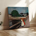 Riproduzione del dipinto Le ragazze sul ponte - Edvard Munch