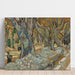 Riproduzione del dipinto Les grands platanes (cantonniers de Saint-Rémy) - Vincent van Gogh