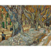 Riproduzione del dipinto Les grands platanes (cantonniers de Saint-Rémy) - Vincent van Gogh