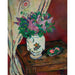 Riproduzione del dipinto I lillà e le camelie - Suzanne Valadon