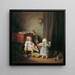 I piccoli virtuosi - Josef Danhauser — quadro incorniciato alla parete