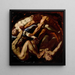 Gli quattro elementi - Louis Finson — quadro incorniciato alla parete