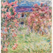 Riproduzione del dipinto Le rose - Claude Monet
