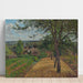 Riproduzione del dipinto Gli orchards di Louveciennes - Camille Pissarro