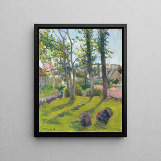 I Tacchini, Pont-Aven di Paul Gauguin | Stampa d'arte Quadro Decorazione murale poster copia