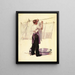Suspendre le linge - Leslie Thrasher — quadro incorniciato alla parete