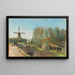 Au canal Hollande - Lesser Ury — quadro incorniciato alla parete
