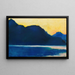 Lago di Garda - Lesser Ury — quadro incorniciato alla parete