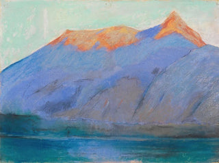Lesser Ury - Gardasee mit Blick auf den Monte Baldo.webp
