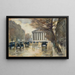 Paris La Madeleine - Lesser Ury — quadro incorniciato alla parete