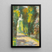 Allée ensoleillée dans le parc - Lesser Ury — quadro incorniciato alla parete