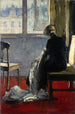 Le tapis rouge - Lesser Ury — vista dell’opera