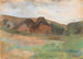 Paesaggio di prateria con fattorie, Kstendorf - Lesser Ury — vista dell’opera