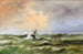 Mer agitée dans la mer Noire - Lev Felixovich Lagorio — vista dell’opera