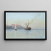 La baie à Théodosie - Lev Felixovich Lagorio — quadro incorniciato alla parete