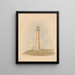 Progetto di monumento - Lewis Vulliamy — quadro incorniciato alla parete