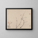 Album di prunus in fiore - Li Fangying — quadro incorniciato alla parete