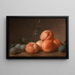 Pesche e prugne - Li Louis Princ Salbreux — quadro incorniciato alla parete