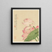 Fleurs Pl. 04 - Liang Yuwei — quadro incorniciato alla parete