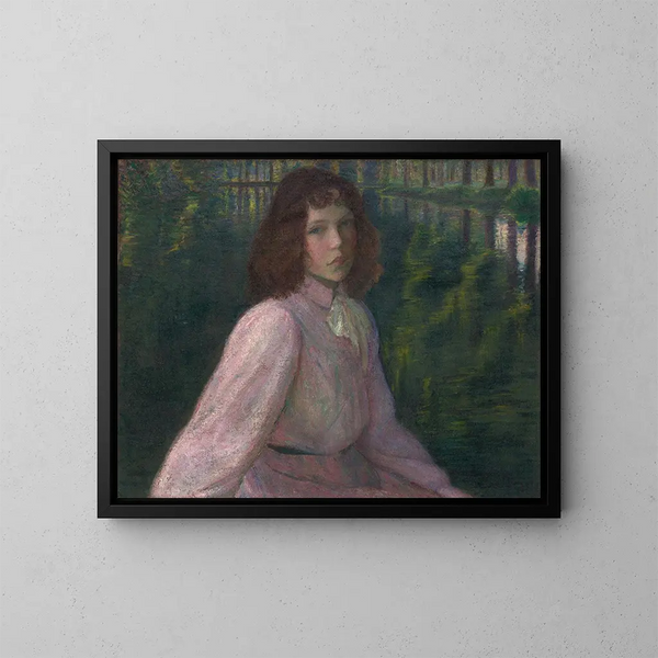 Au bord de la rivière II - Lilla Cabot Perry — quadro incorniciato alla parete