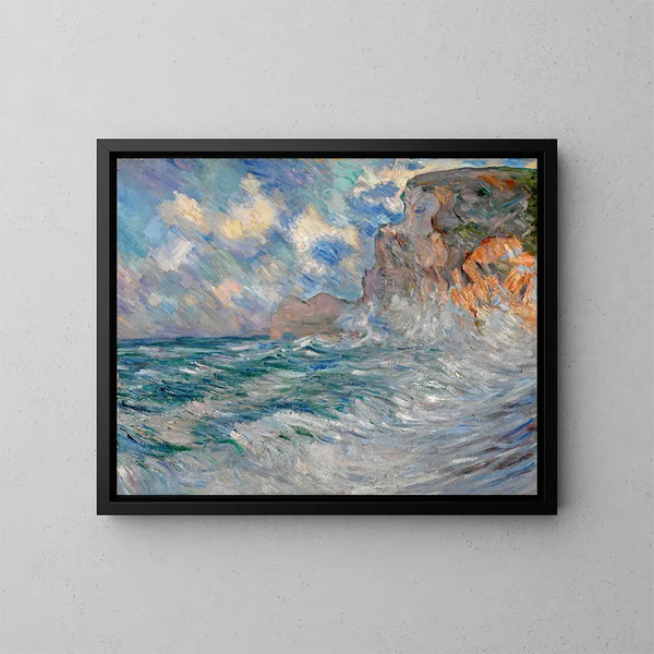 Falesie a Étretat - Lilla Cabot Perry — quadro incorniciato alla parete
