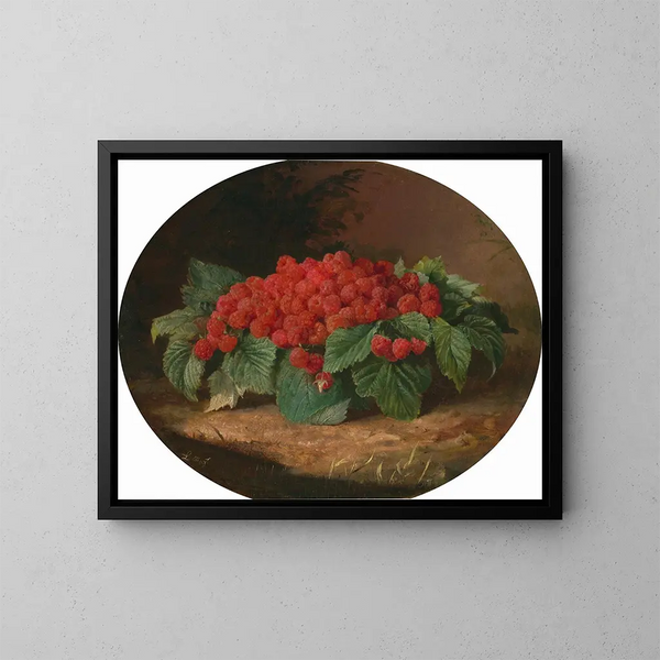 Frutti di Bosco - Lilly Martin Spencer — quadro incorniciato alla parete
