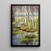 Bouleaux - Lilly Walther — quadro incorniciato alla parete