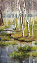 Bouleaux - Lilly Walther — vista dell’opera