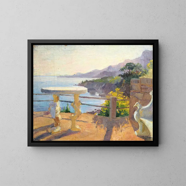Vista della Crimea - Lilly Walther — quadro incorniciato alla parete
