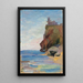 Perte sur la falaise - Lilly Walther — quadro incorniciato alla parete