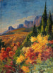 Paesaggio con crisantemi - Lilly Walther — vista dell’opera