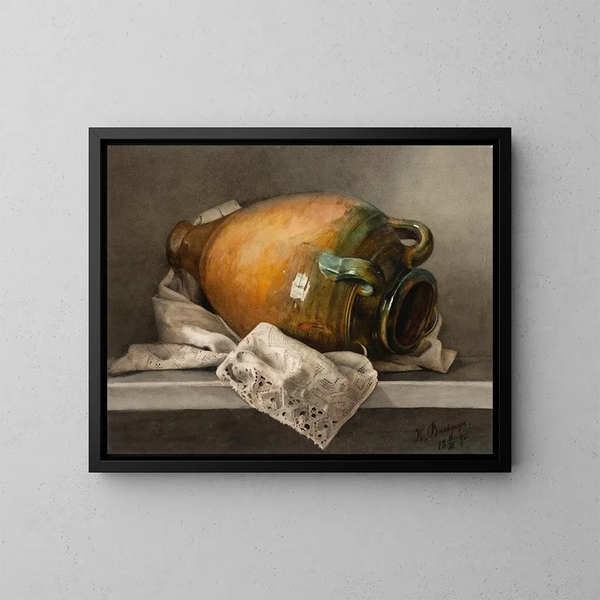 Nature morte con frutta - Lilly Walther — quadro incorniciato alla parete